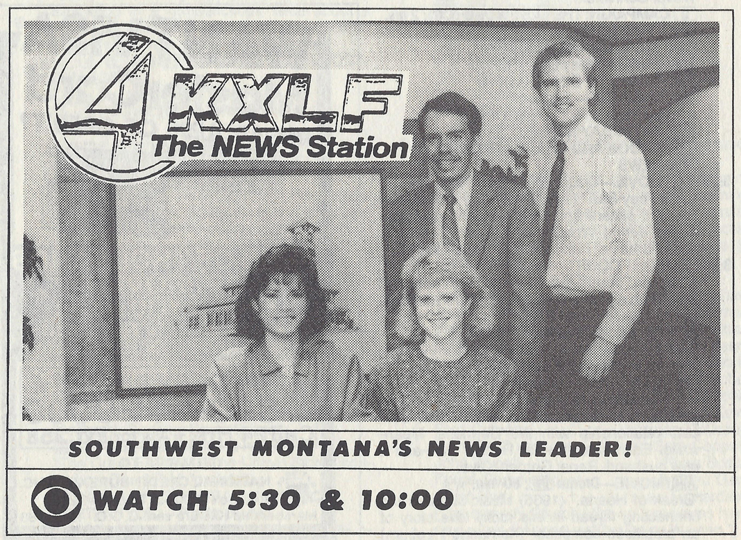 KXLF TV Channel 4 Butte, Montana