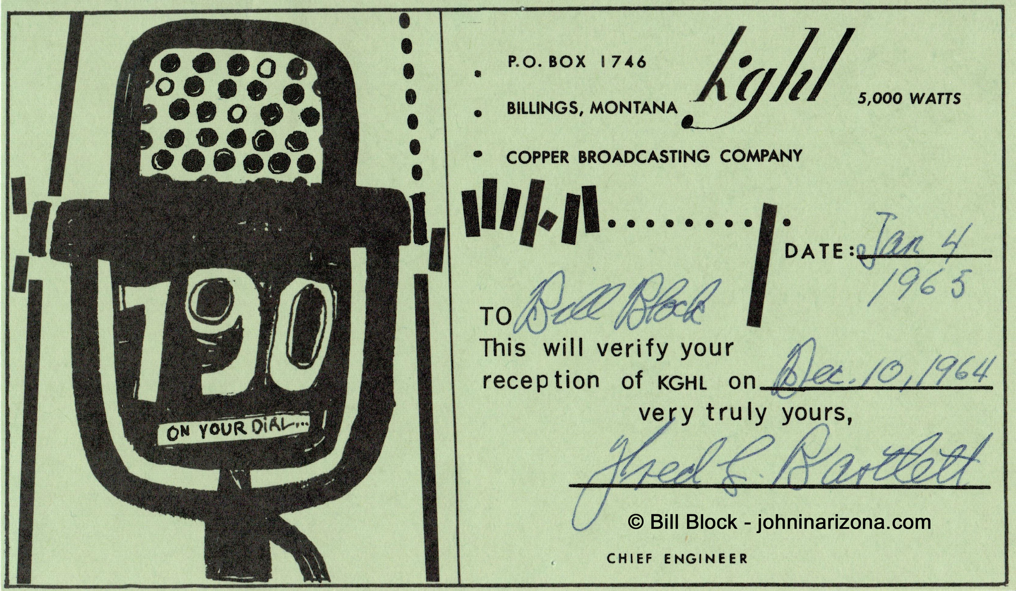 KGHL Radio 790 Billings, Montana