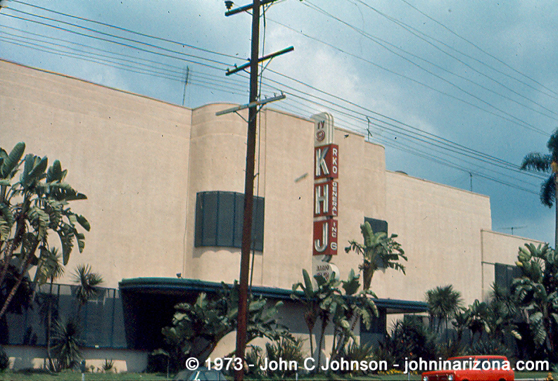 KHJ Radio and TV Los Angeles, California