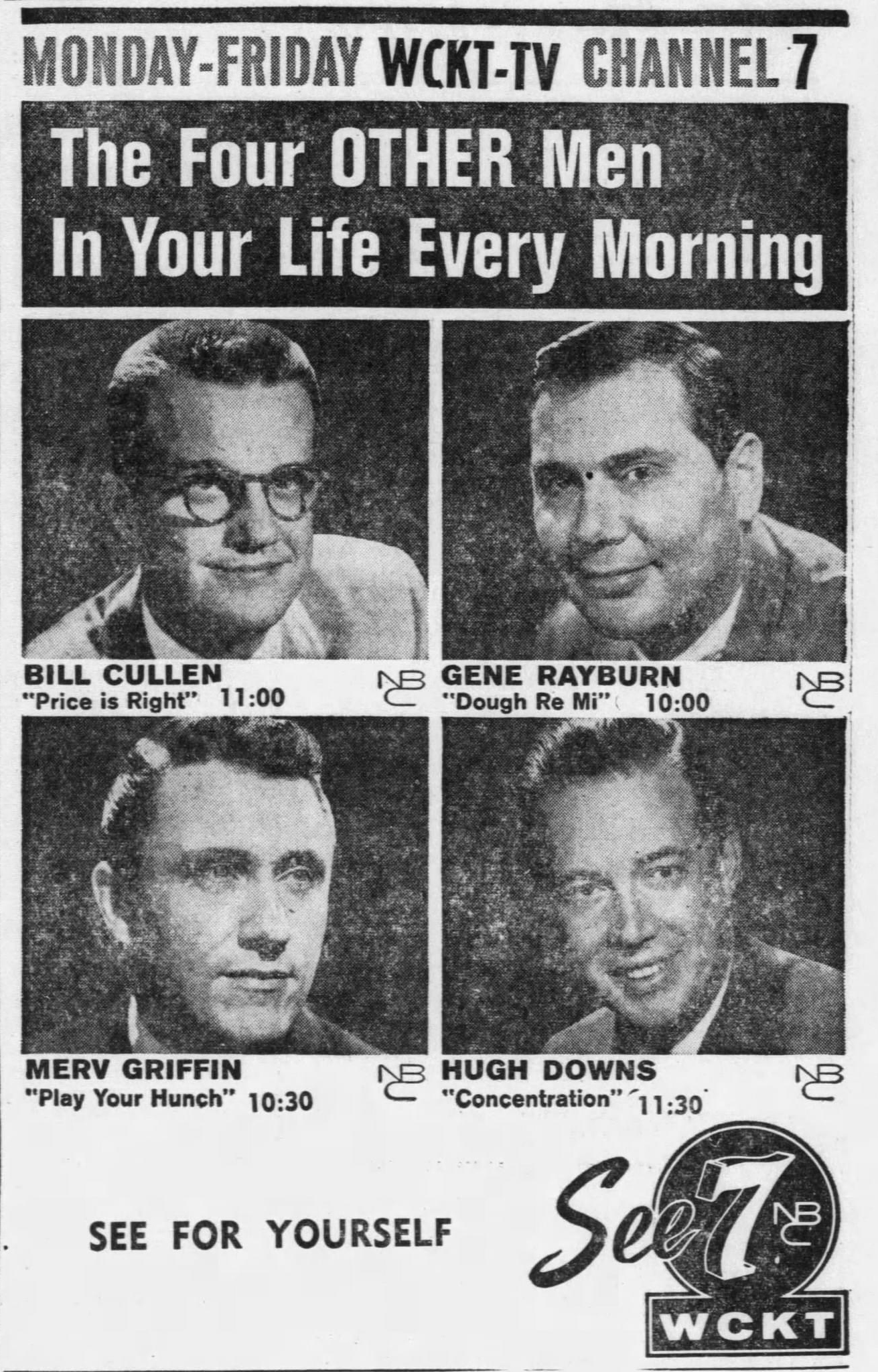 WCKT TV Channel 7 Miami, Florida