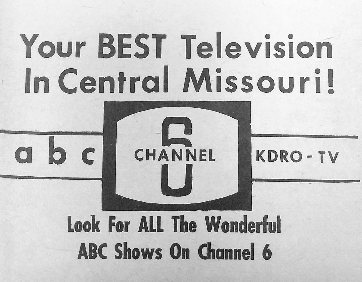 KDRO TV Channel 6 Sedalia, Missouri