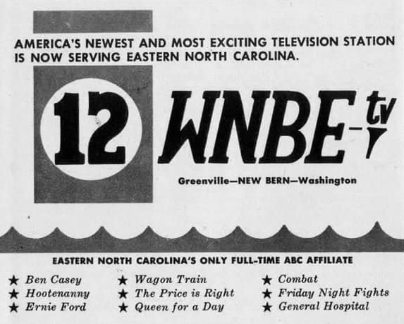 WNBE TV New Bern, North Carolina
